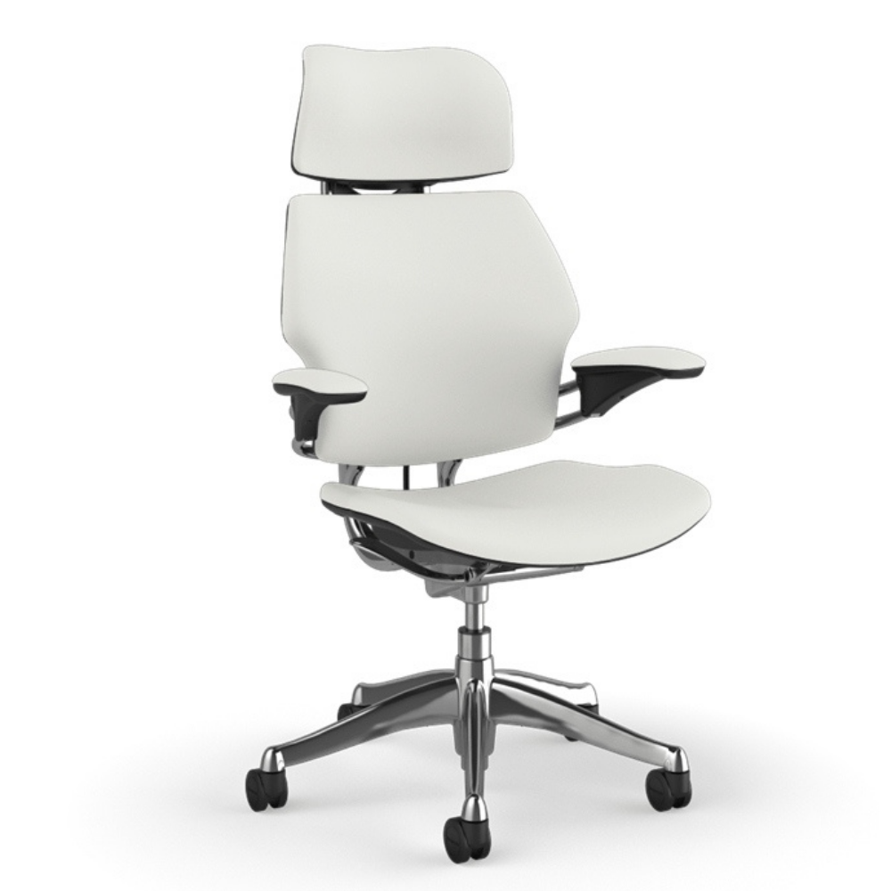 F21MAK128------- / Freedom Yönetici Koltuğu Beyaz Lotus Kumaş