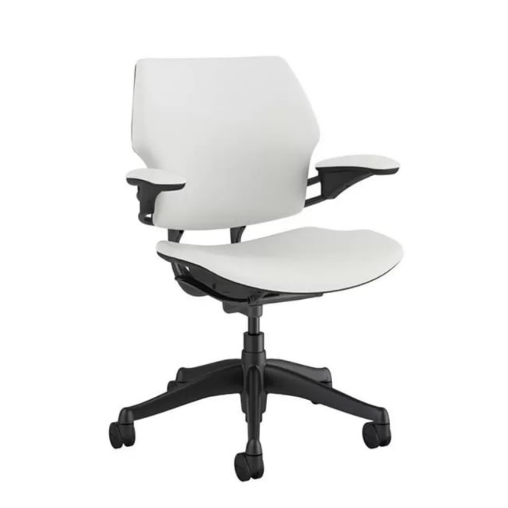 F11MGK128-----C- / Freedom Toplantı Koltuğu Beyaz Lotus Kumaş