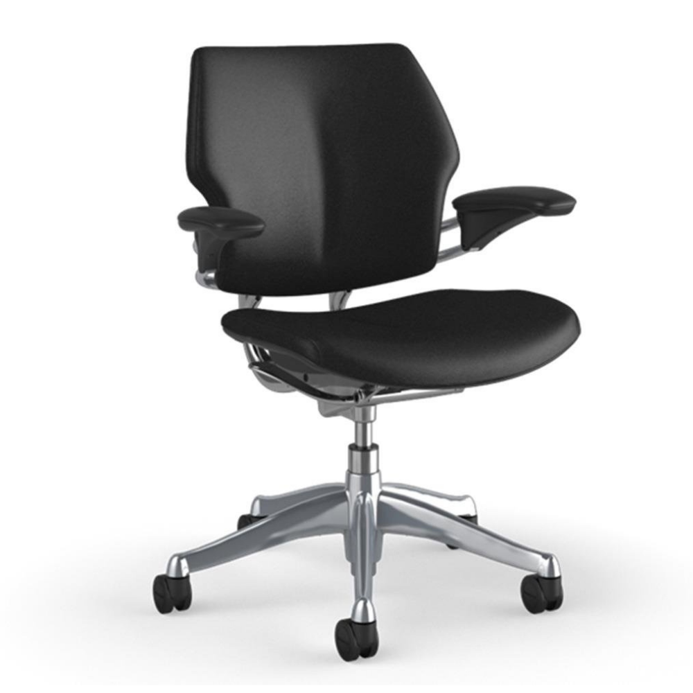 F111AITA12---P---K / Freedom Toplantı Siyah Vita Kumaş Alüminyum Ayak