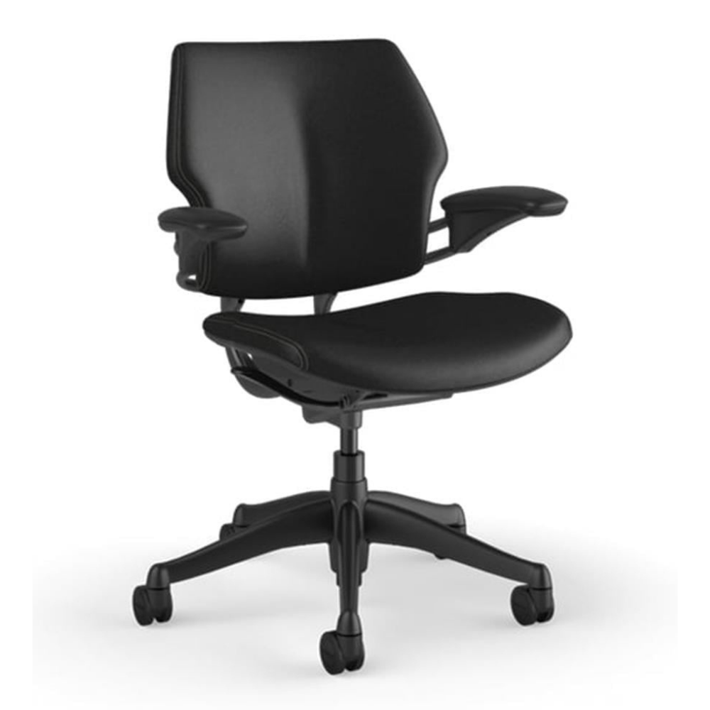 F111GITA12---P---K / Freedom Toplantı Koltuğu Siyah Vita Kumaş Grafit Ayak