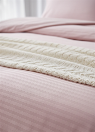Deluxe Saten Nevresim Takımı Çift Kişilik - Pembe