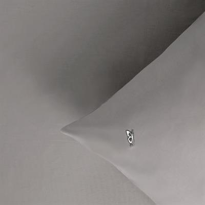 Fitted Ranforce Çarşaf Seti Çift Kişilik - Gri