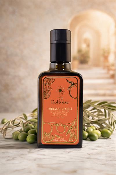 Kolivese 250 ml Portakal Çeşnili - Natürel Sızma Zeytinyağı