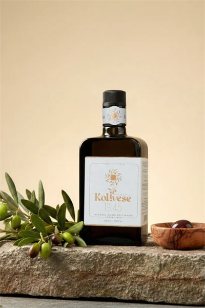 Kolivese 500 ml - Soğuk Sıkım Natürel Sızma Zeytinyağı 
