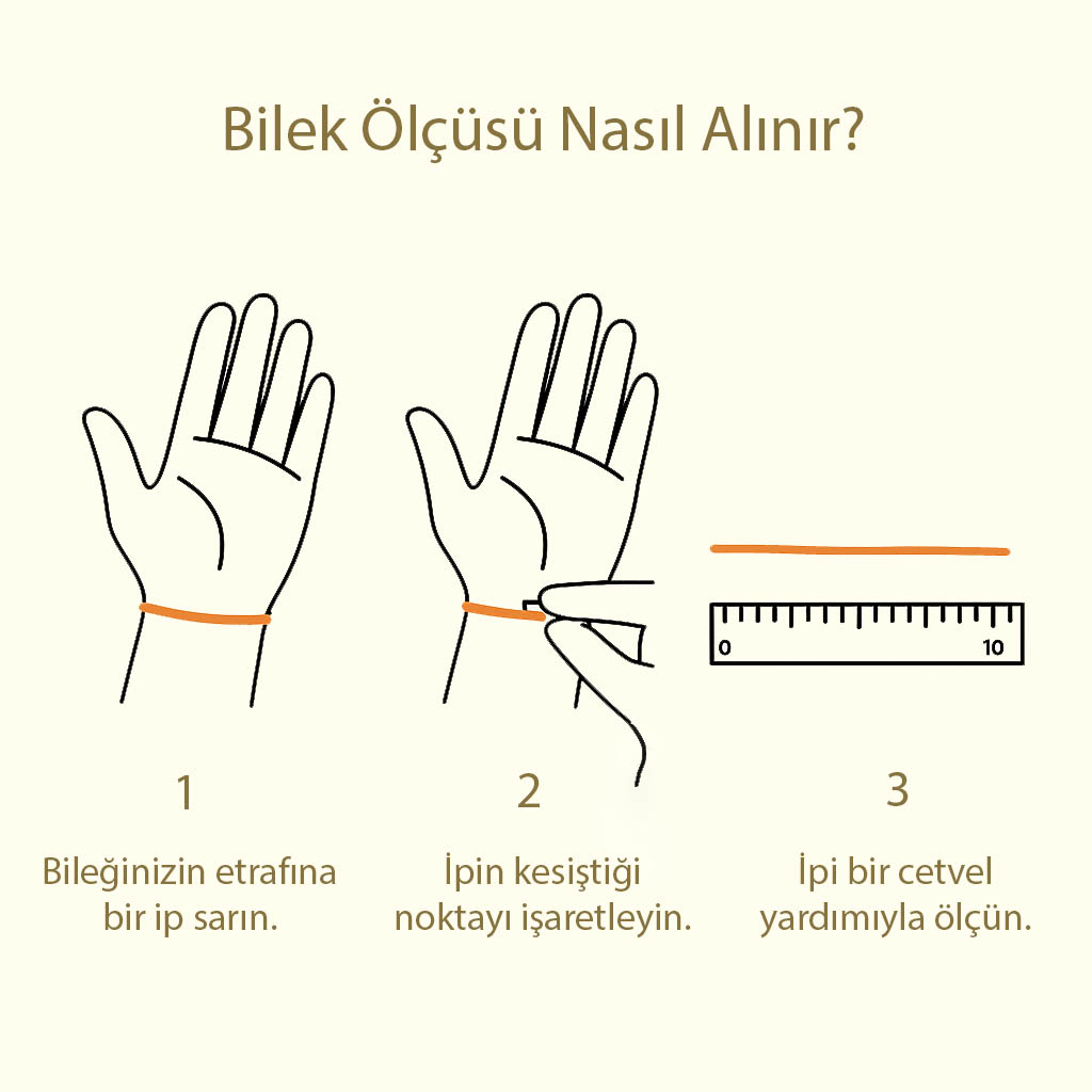Bilek ölçüsü nasıl alınır: ip sarma, işaretleme ve ölçme