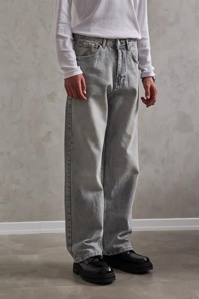 Erkek Ekstra Baggy Jean Pantolon Grimelanj