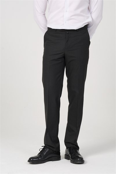 Erkek Regular Fit Kumaş Pantolon Antrasit