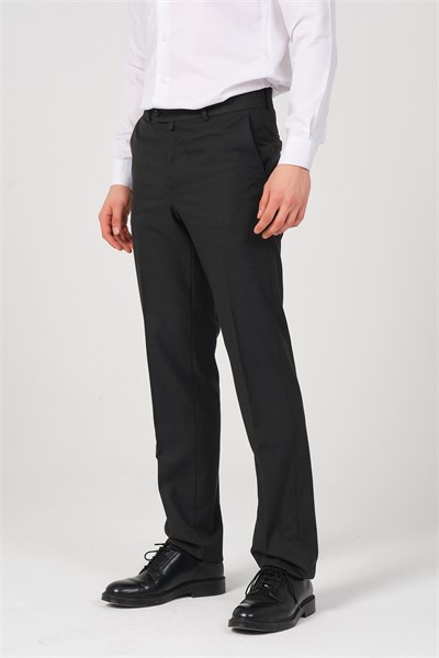 Erkek Regular Fit Kumaş Pantolon Antrasit