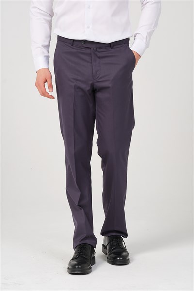 Erkek Regular Fit Kumaş Pantolon FÜME