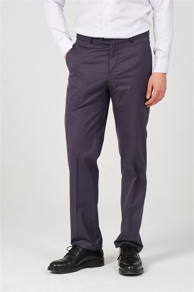 Erkek Regular Fit Kumaş Pantolon FÜME