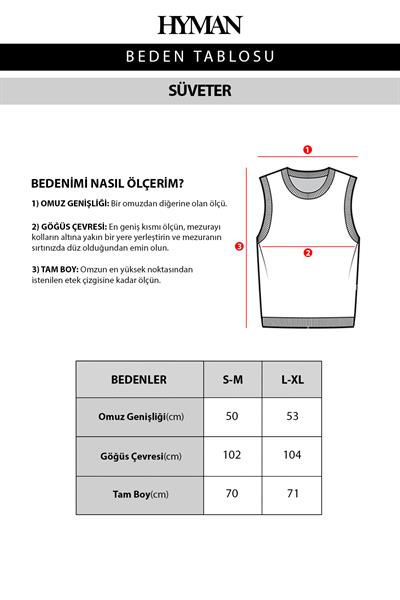 Erkek V Yaka Oversize Süveter Bordo