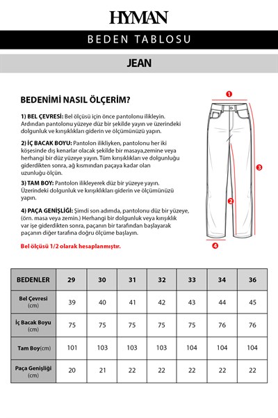 Erkek Regular Jean Pantolon Kahverengi