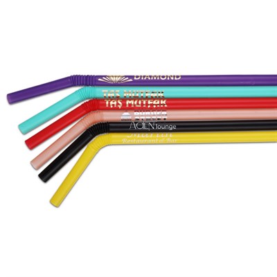 BASKILI 5000 ADET KÖRÜKLÜ FROZEN PİPET 8MM 24CM