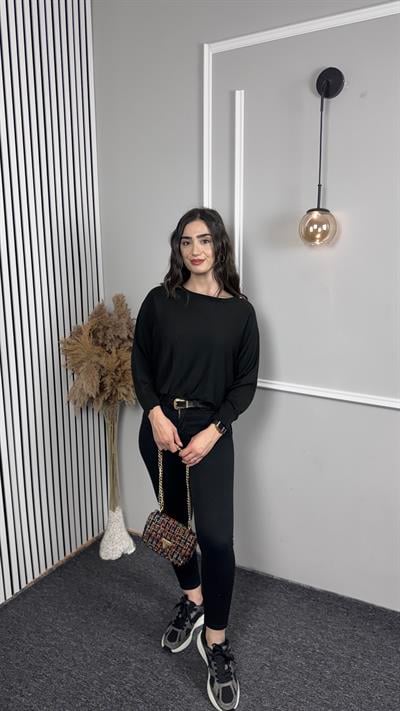 YARASA KOL BASIC TRİKO BLUZ