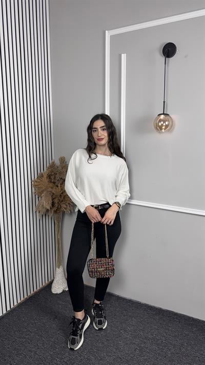 YARASA KOL BASIC TRİKO BLUZ