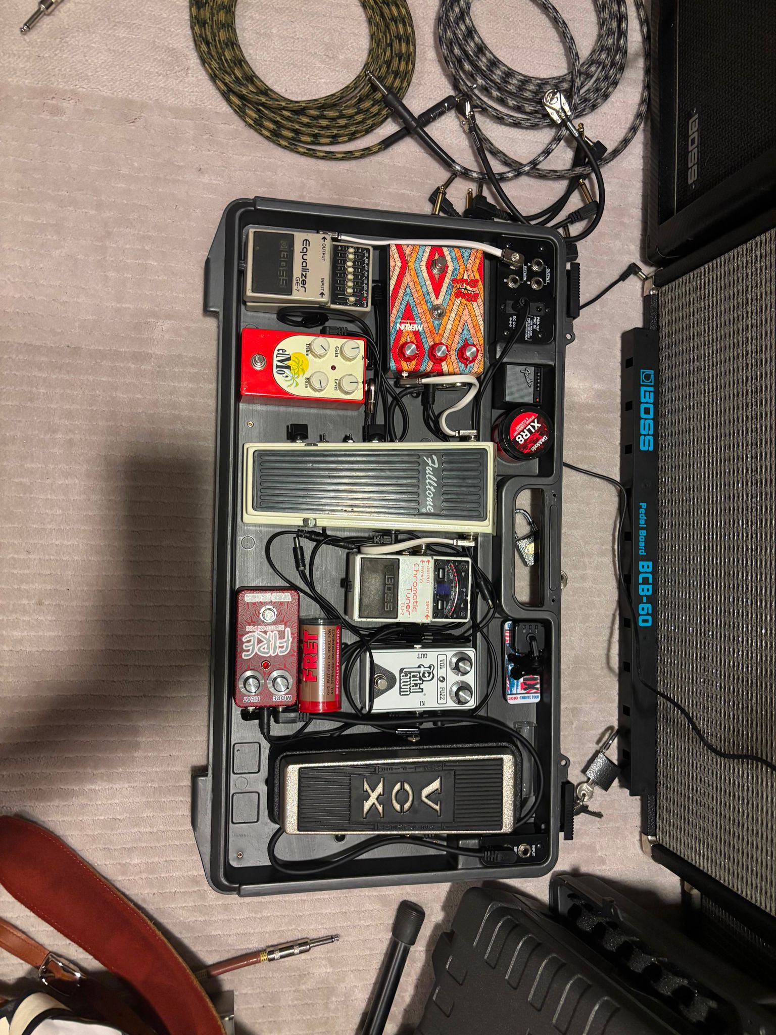 Can Bayoğlu Kingdrive pedalboard