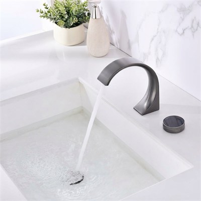 Curve 2 Delikli Lavabo Bataryası Gun GreyCurve 2 Delikli Ankastre Lavabo Bataryası Gun Grey (Füme)Armatür&BataryaMase ModeTDMS0005DUŞHOMECurve 2 Delikli Lavabo Bataryası Gun Grey