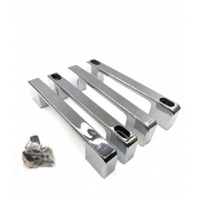 DUŞAKABİN KARE KULP KROM (16CM)