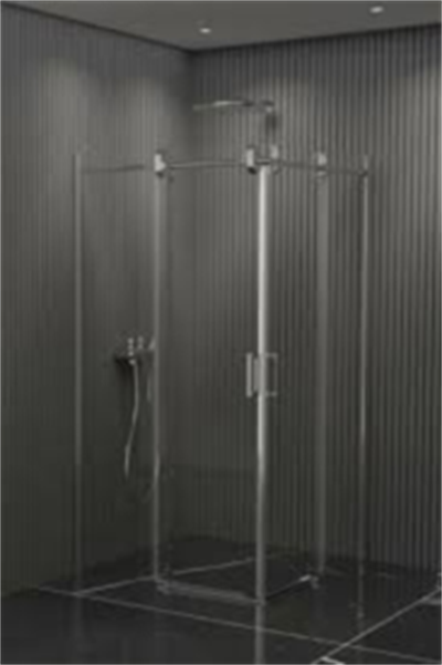 DUŞHOME DUŞAKABİN TİTANYUM SERİSİ 90*90 KARE,H;190CM