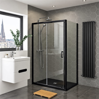 Duşhome Felicia Serisi 130x80 cm Dikdörtgen Mat Siyah Profil 1 Sabit 1 Kayar Önden Girişli Duşakabin (y: 190 cm)DUŞHOME FELİCİA Serisi 130x80 Siyah Profil 1S 1Ç Önden Girişli Duşakabin | 190cm Yükseklik | Modern & Dayanıklı Banyo DuşakabinDuşakabinDUŞHOME7629DUŞHOMEDuşhome Felicia Serisi 130x80 cm Dikdörtgen Mat Siyah Profil 1 Sabit 1 Kayar Önden Girişli Duşakabin (y: 190 cm)