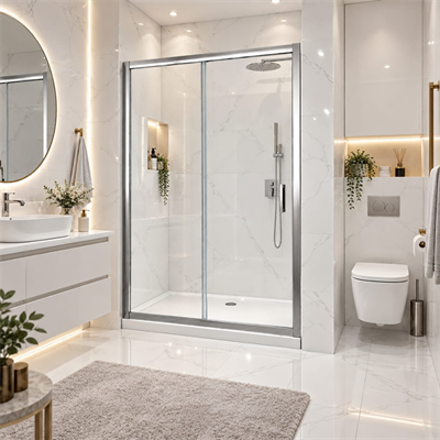 Duşhome Glory Serisi 100-110 cm İki Duvar Arası 1 Sabit 1 Kayar Temperli Şeffaf Cam Duşakabin (y: 190 cm)Duşhome Glory Serisi Sürgülü Ön Cephe Duşakabin 120–130 cm | 190 cm Yükseklik | Şeffaf Cam & Modern TasarımDuşakabinDUŞHOME6319DUŞHOMEDuşhome Glory Serisi 100-110 cm İki Duvar Arası 1 Sabit 1 Kayar Temperli Şeffaf Cam Duşakabin (y: 190 cm)