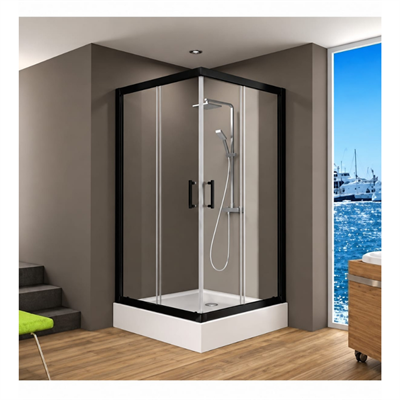 Duşhome Glory Serisi 100x100 cm Kare Mat Siyah Profil Şeffaf Cam Tekneli Duşakabin SetiDUŞHOME GLORY Serisi 100x100 Kare Tekne + Kabin | Mat Siyah | Modern & Dayanıklı Banyo Duşakabin SetiDuşakabinDUŞHOME7650DUŞHOMEDuşhome Glory Serisi 100x100 cm Kare Mat Siyah Profil Şeffaf Cam Tekneli Duşakabin Seti