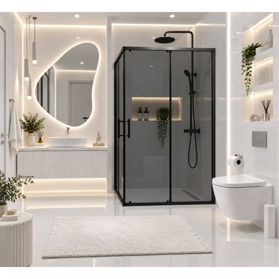 Duşhome Glory Serisi 100x80 cm Dikdörtgen Sürgülü Köşe Açılır Temperli Füme Cam Duşakabin (y: 190 cm)Duşhome Glory Serisi Sürgülü Duşakabin 100x80 Köşe Açılır | 190cm YükseklikDuşakabinDUŞHOME7136DUŞHOMEDuşhome Glory Serisi 100x80 cm Dikdörtgen Sürgülü Köşe Açılır Temperli Füme Cam Duşakabin (y: 190 cm)