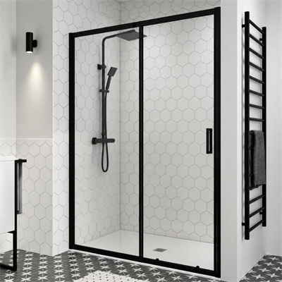Duşhome Glory Serisi 130-140 cm İki Duvar Arası Siyah Profil 5 mm Şeffaf Cam Duşakabin (y: 190 cm)DUŞHOME GLORY Duşakabin Siyah Profil | 5mm Şeffaf Cam | H:190cm (130–140cm) | Dar Banyolar İçin Kompakt ve Şık Duş KabiniDuşakabinDUŞHOME7658DUŞHOMEDuşhome Glory Serisi 130-140 cm İki Duvar Arası Siyah Profil 5 mm Şeffaf Cam Duşakabin (y: 190 cm)