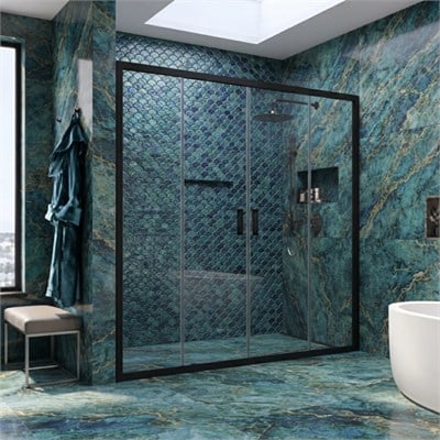 Duşhome Glory Serisi 151-160 cm İki Duvar Arası Siyah Profil 5 mm Şeffaf Cam Duşakabin (y: 190 cm)DUŞHOME GLORY Duşakabin Siyah Profil | 5mm Şeffaf Cam | H:190cm (151–160cm) | Dar Alanlara Uygun Modern DuşakabinDuşakabinDUŞHOME7663DUŞHOMEDuşhome Glory Serisi 151-160 cm İki Duvar Arası Siyah Profil 5 mm Şeffaf Cam Duşakabin (y: 190 cm)