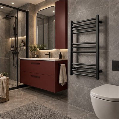 İnte 50x70 cm Mat Siyah 9 Dilim Borulu Banyo Havlupan Radyatörİnte 50x70 Demir Borulu 9 Dilim Siyah Havlupan | DushomeHavlupan&Panel RadyatörBANDOLÜX7805DUŞHOMEİnte 50x70 cm Mat Siyah 9 Dilim Borulu Banyo Havlupan Radyatör