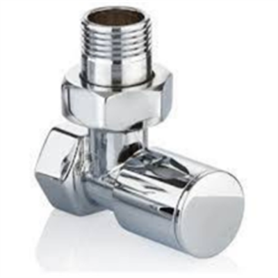 İNTE KÖŞE RADYATÖR VANASI LÜX KROM