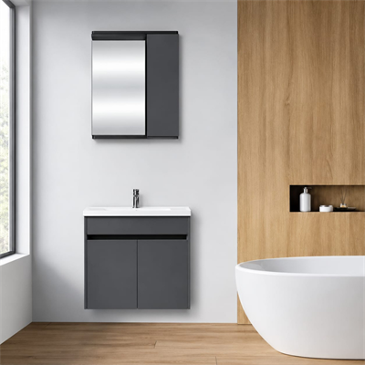 Retro 65cm Banyo Dolabı Beyaz AntrasitRetro 65 cm Banyo Dolabı Beyaz Antrasit | Modern ve Şık Küçük Banyo Dolabı | Lavabolu ve Aynalı TasarımBanyo DolabıUBM BANYO MOBİLYASIRTR 65DUŞHOMERetro 65cm Banyo Dolabı Beyaz Antrasit