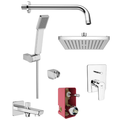 Sempre Ankastre Duş Seti-KaleKale Sempre Ankastre Banyo Bataryası Sıva Üstü – Modern ve Şık TasarımArmatür&BataryaKale Seramik410200502539DUŞHOMESempre Ankastre Duş Seti-Kale