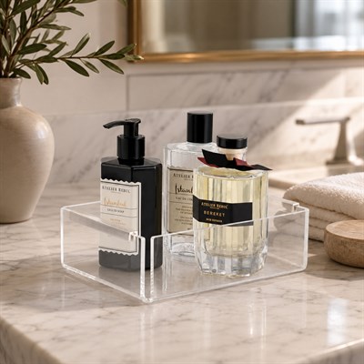 Aria Çıta Detaylı  Gümüş Organizer Small