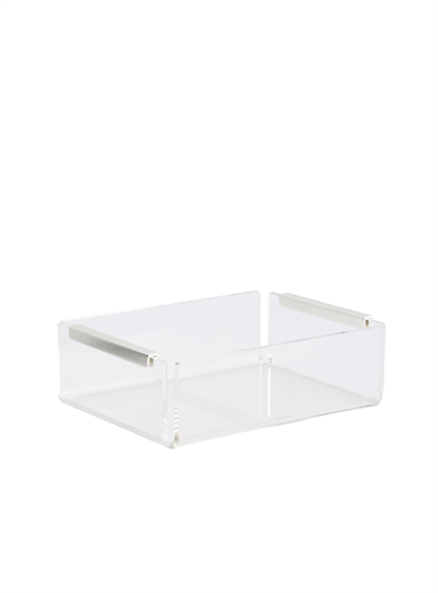 Aria Çıta Detaylı  Gümüş Organizer Small