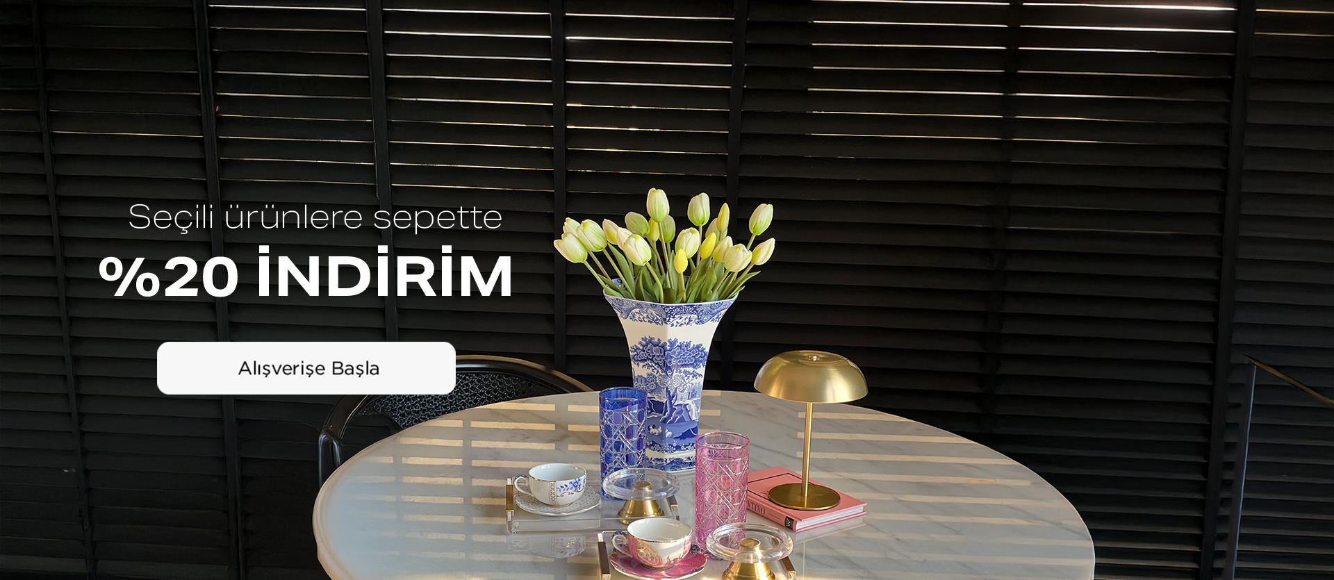 seçili ürünlerde %20 indirim