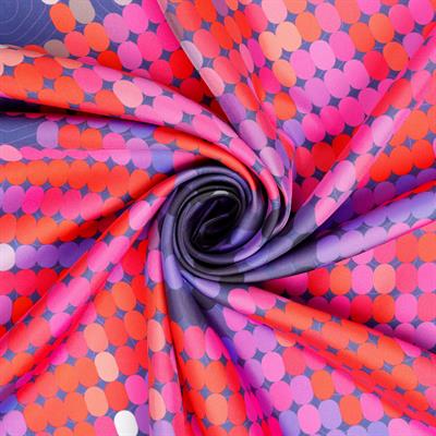 Ayçiçeği Desen İpek Twill Eşarp