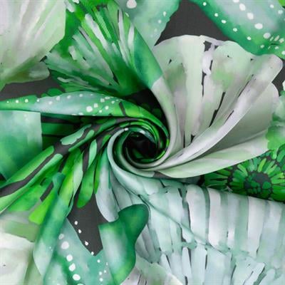 Deniz Kabuğu Desen İpek Twill Eşarp