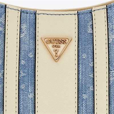 Guess Noelle Iı Top Zıp Shoulder Bag