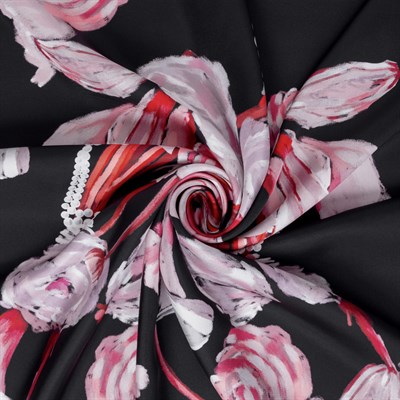 İncili Zerafet Desen İpek Twill Eşarp