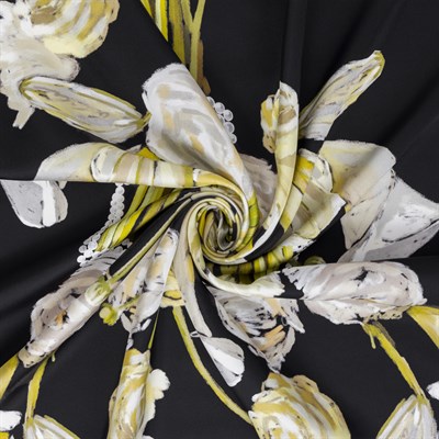 İncili Zerafet Desen İpek Twill Eşarp