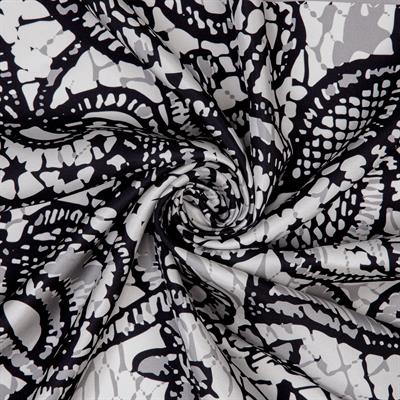 Lace Desen İpek Twill Eşarp