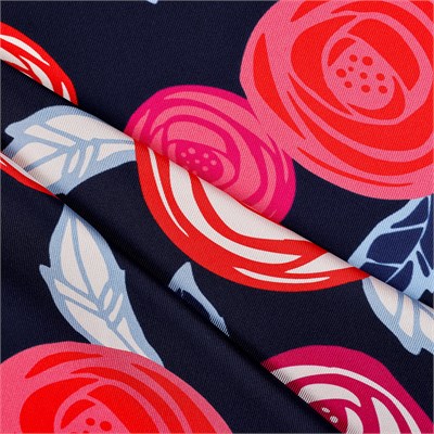 Mermer Vitray Desen Exclusive İpek Twill Eşarp