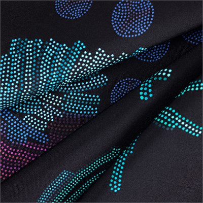 Mozaik Palmiye Desen İpek Twill Eşarp