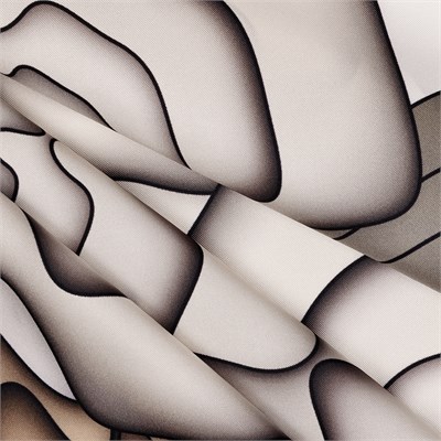 Paper Desen İpek Twill Eşarp