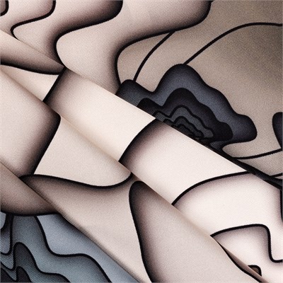 Paper Desen İpek Twill Eşarp