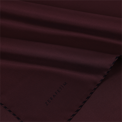 Plain Line Desen İpek Twill Eşarp
