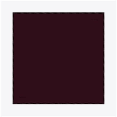 Plain Line Desen İpek Twill Eşarp