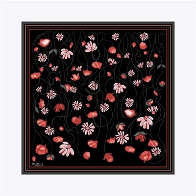 Rosula Desen Exclusive İpek Twill Eşarp