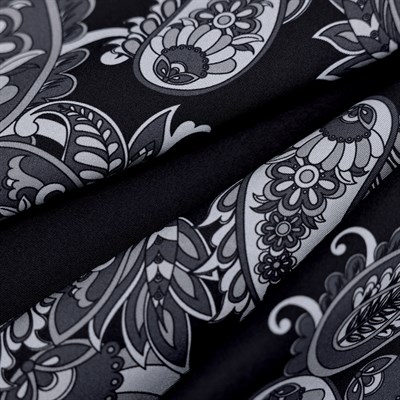 Shawl Desen İpek Twill Eşarp